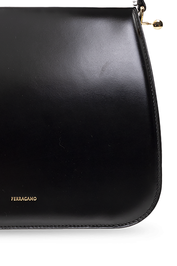 ハンドバッグ SALVATORE FERRAGAMO NEW FRAME SMOOTH LEATHER HANDBAG SF18540B-Salvatore-Ferragamo-